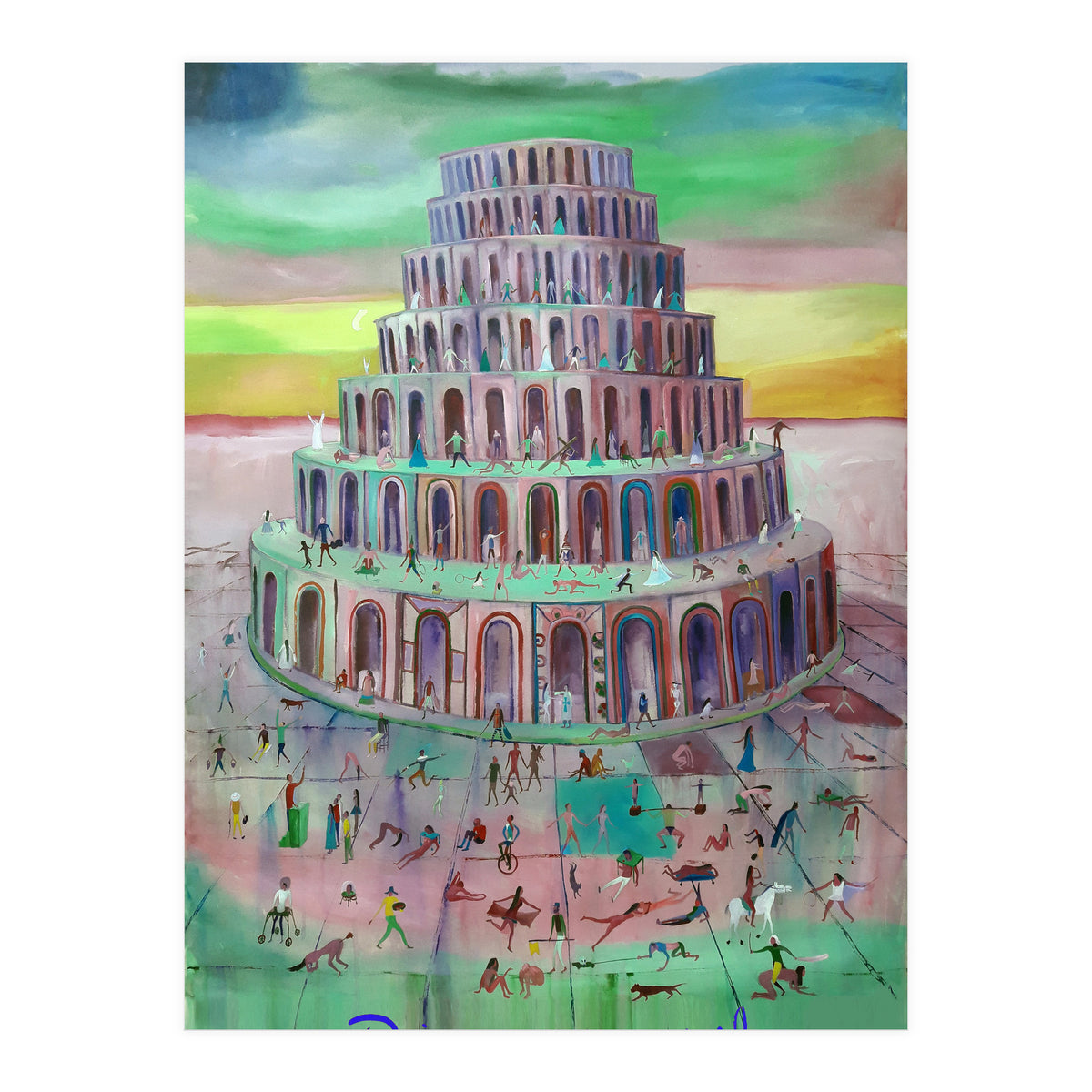 Torre De Babel  (Print Only)