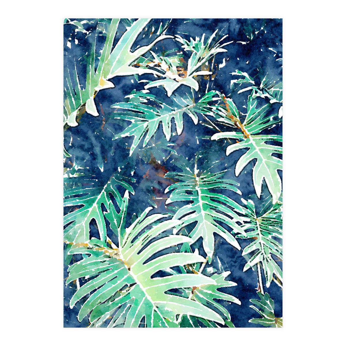 Rain + Leaves (Print Only)