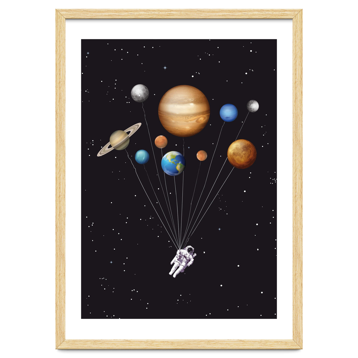 Space traveller poster