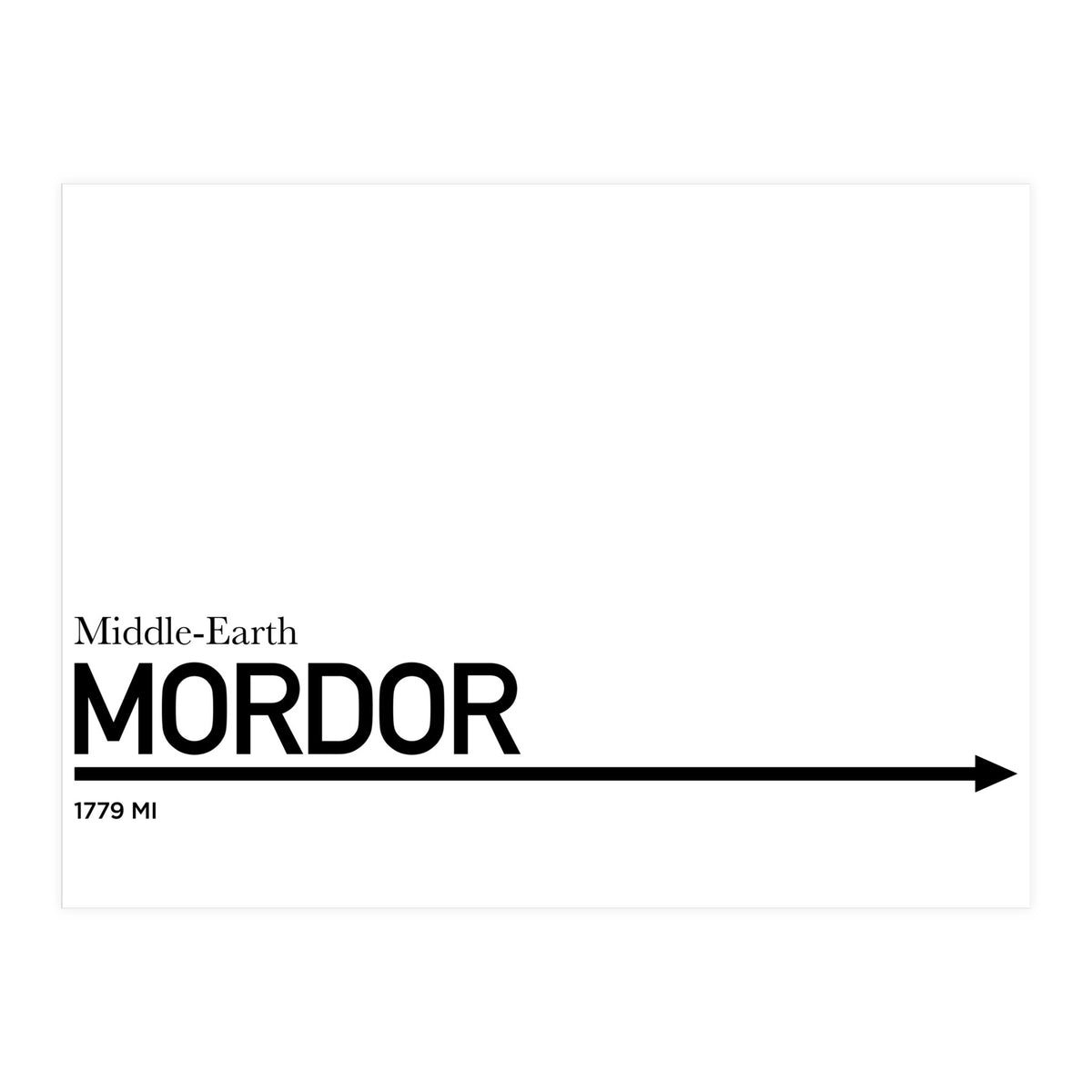 TO MORDOR (Print Only)