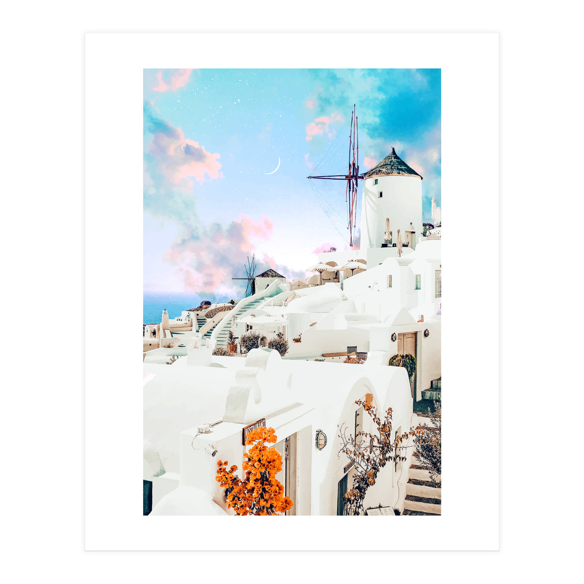 Greek Moon (Print Only)