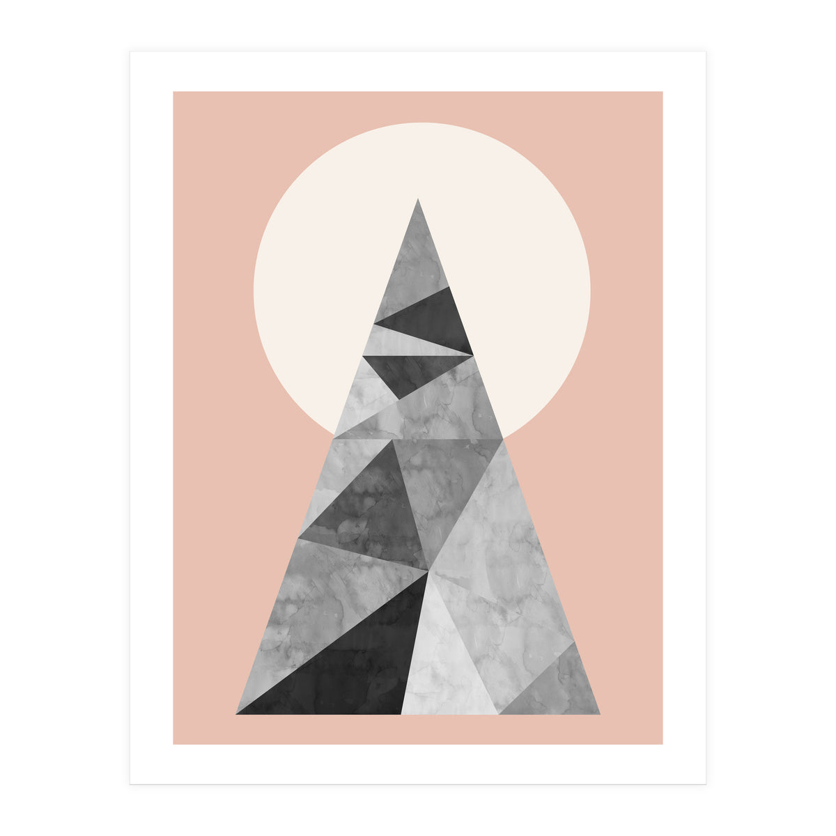 Geometric Rock II (Print Only)