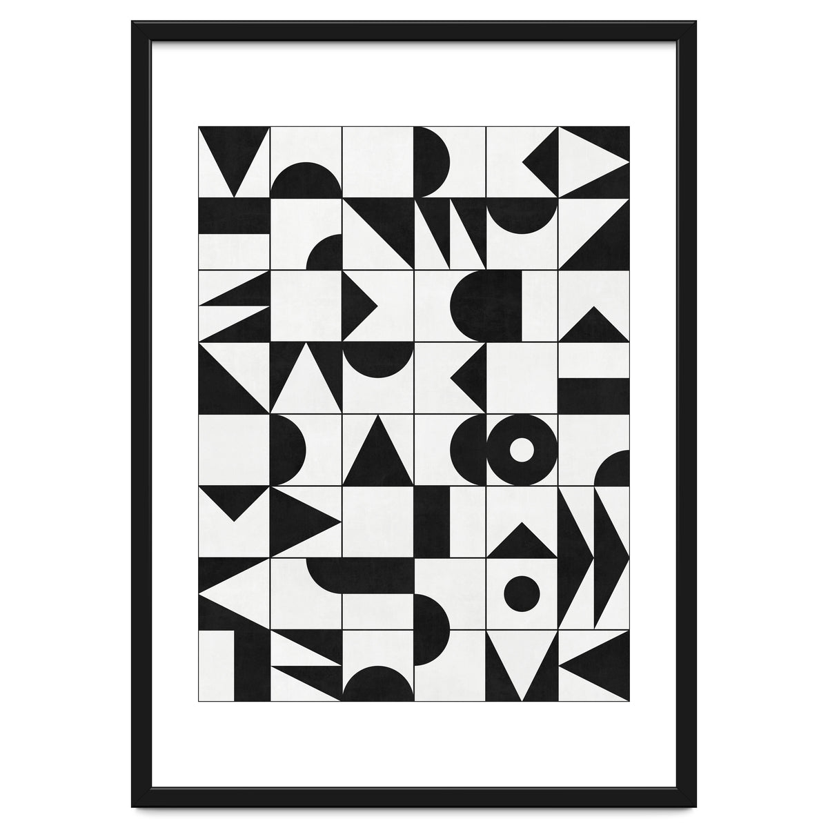 My Favorite Geometric Patterns No.10 - White