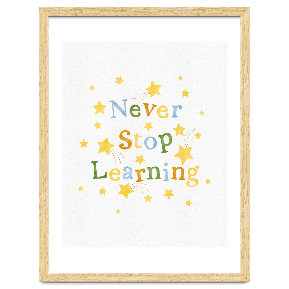 Never Stop Learning