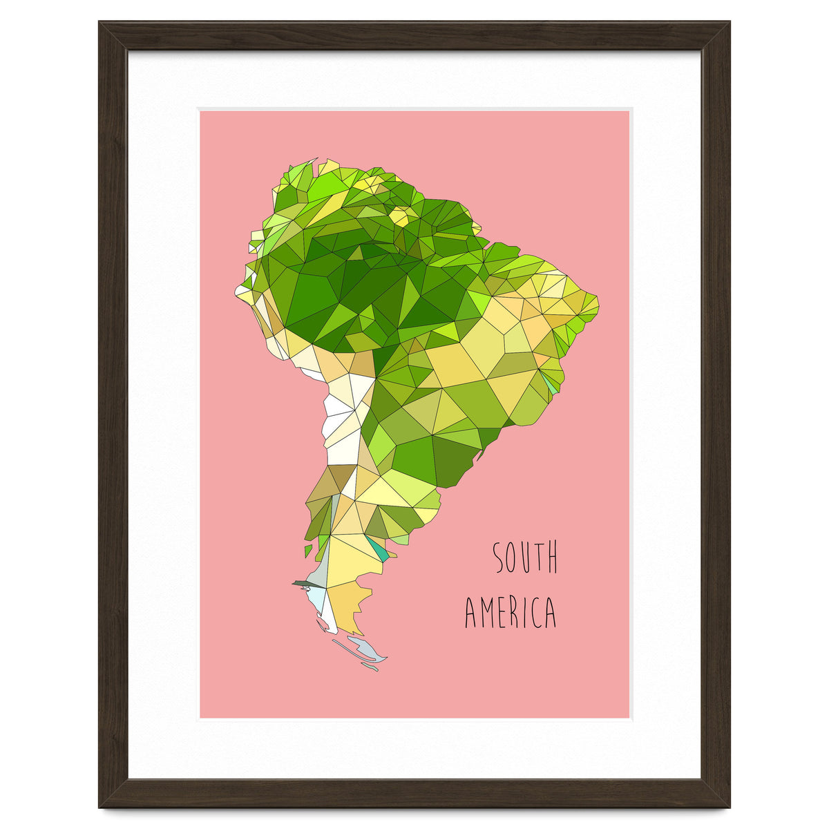 SOUTH AMERICA – Pink