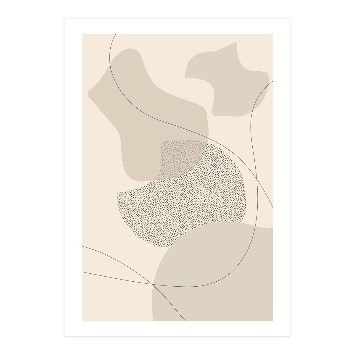 Mid-Century Modern No. 2 | brown   (Print Only)
