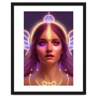 Purple Haze - Goddess of Light Digital Fantasy Artwork
