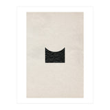 Cut black shape on grey (Print Only) thumbnail