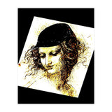 Renaissance women with baseball cap (Print Only) thumbnail