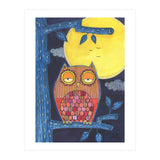 Sleepy Owl (Print Only) thumbnail