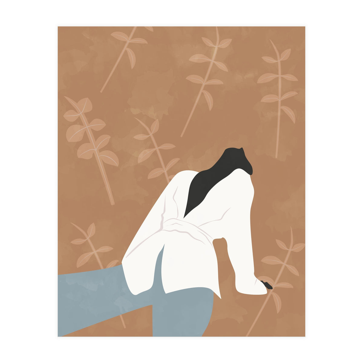 Female Mid Century Boho (Print Only)