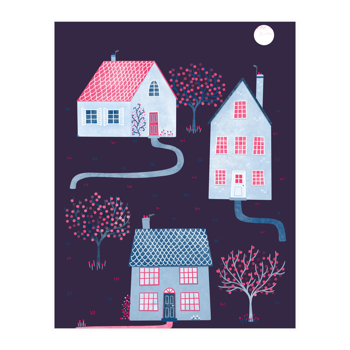 Spring In Townsville at Night (Print Only)