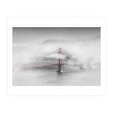 Foggy Golden Gate Bridge | colorkey (Print Only) thumbnail
