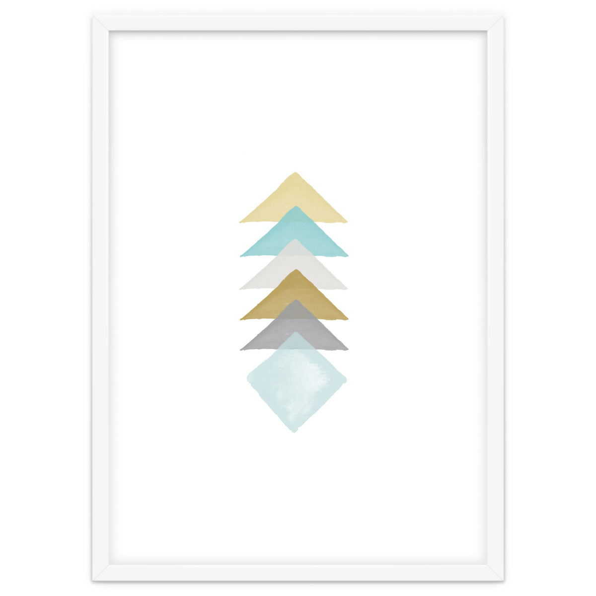 Watercolor Triangles