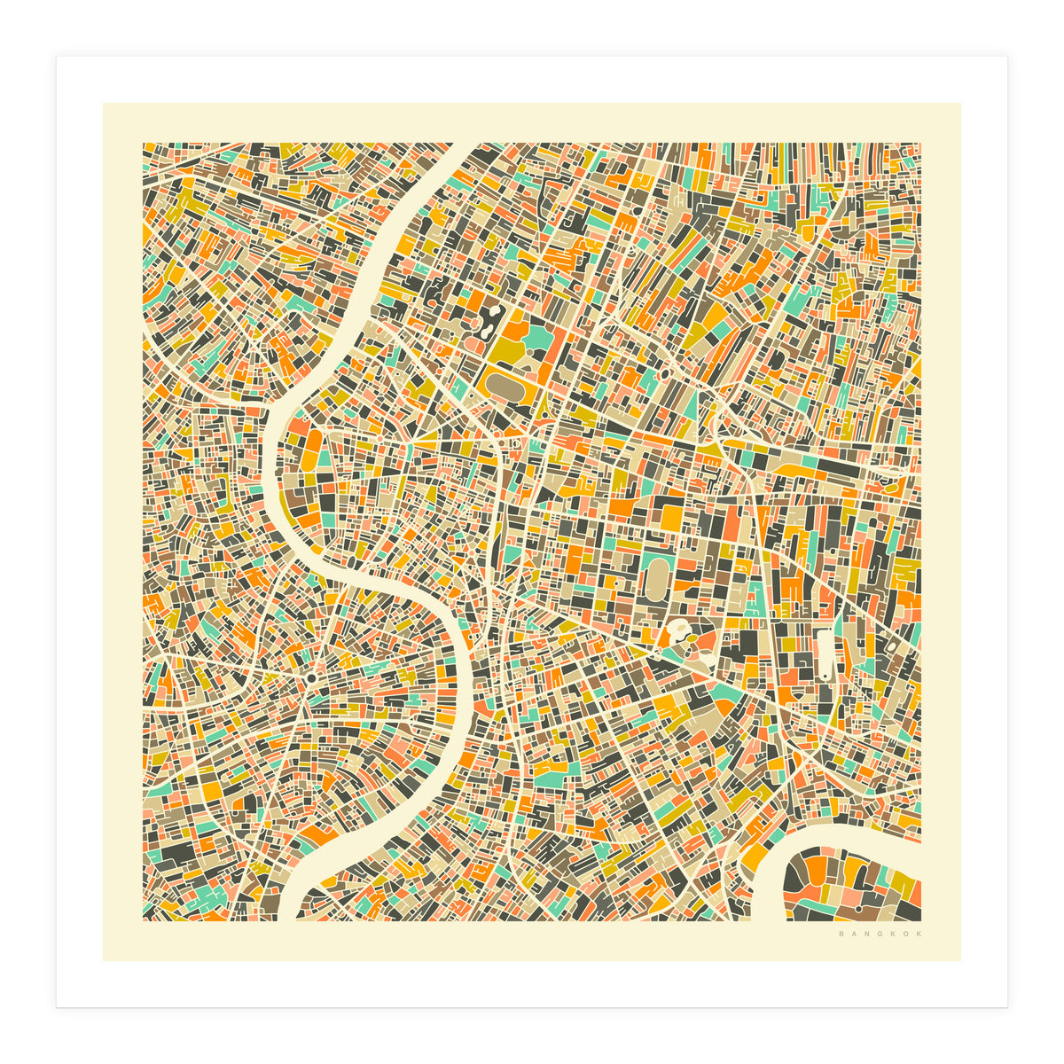 BANGKOK MAP (Print Only)