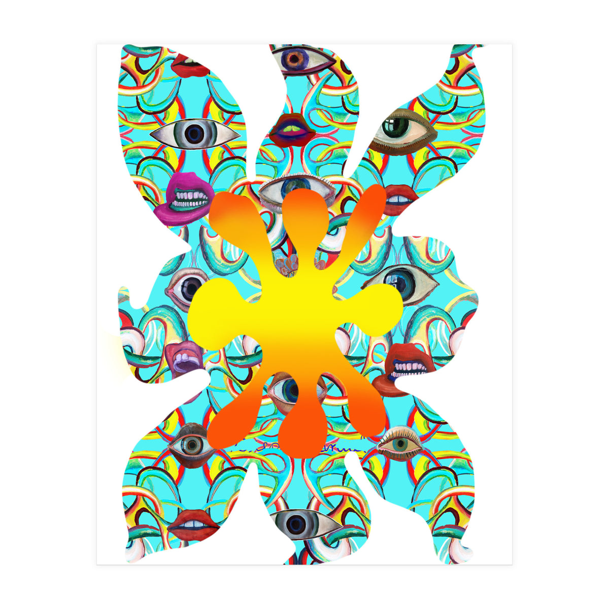 Fuego 63 Copia (Print Only)