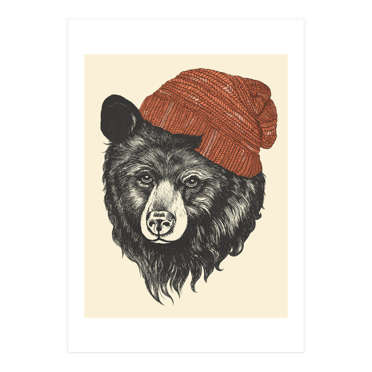 Zissou The Bear (Print Only)