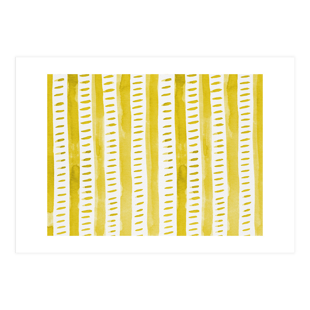 Vertical Yellow Lines (Print Only)