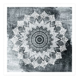 Bohochic Mandala In Gray (Print Only) thumbnail