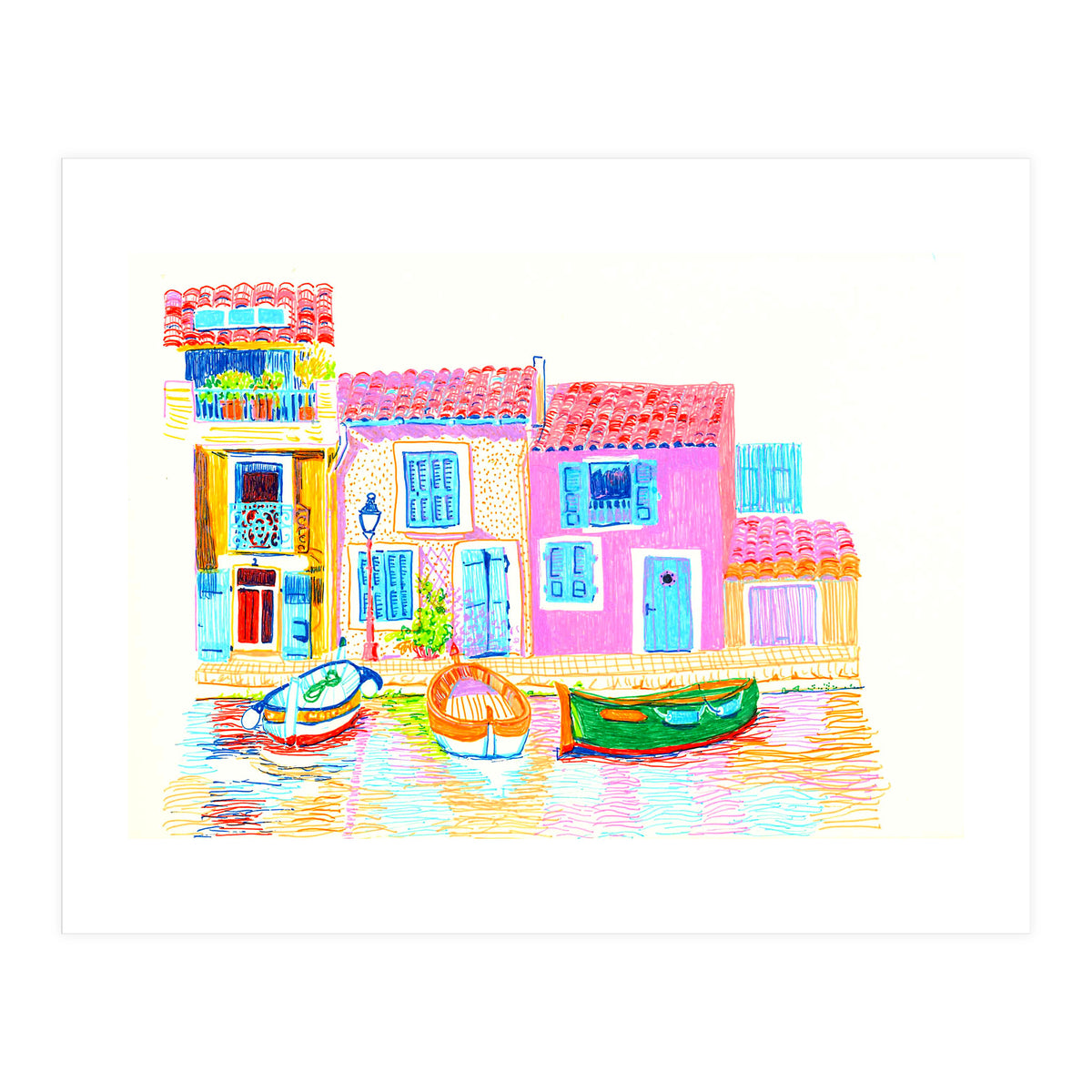 Provence Martigues (Print Only)