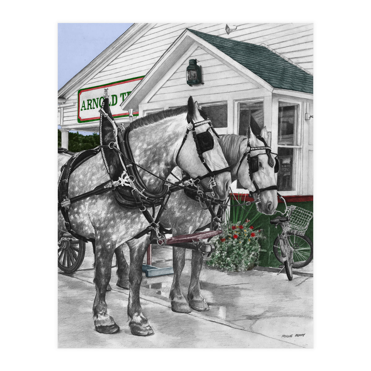 Mackinac Island Horses (Print Only)