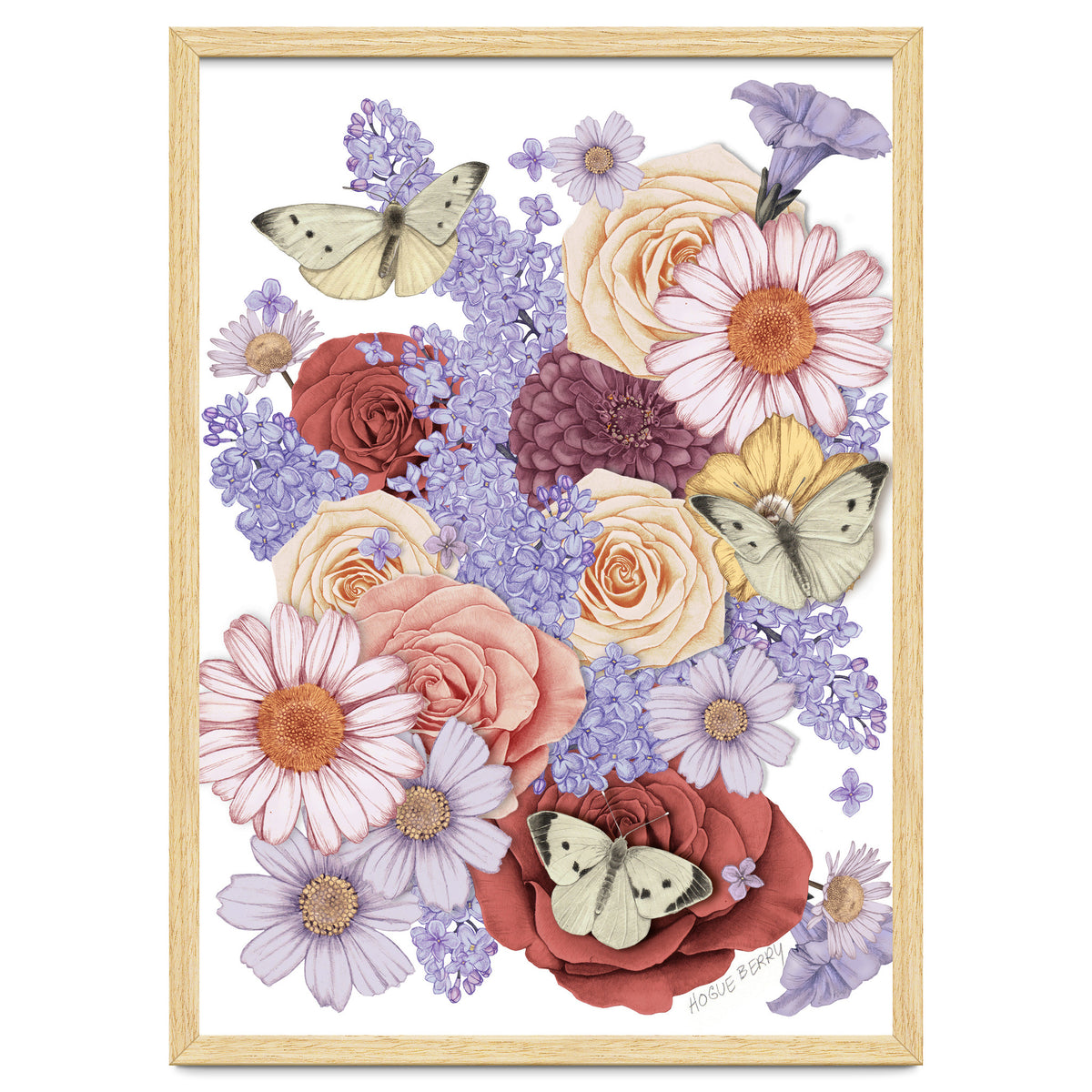 Flowers and Butterflies