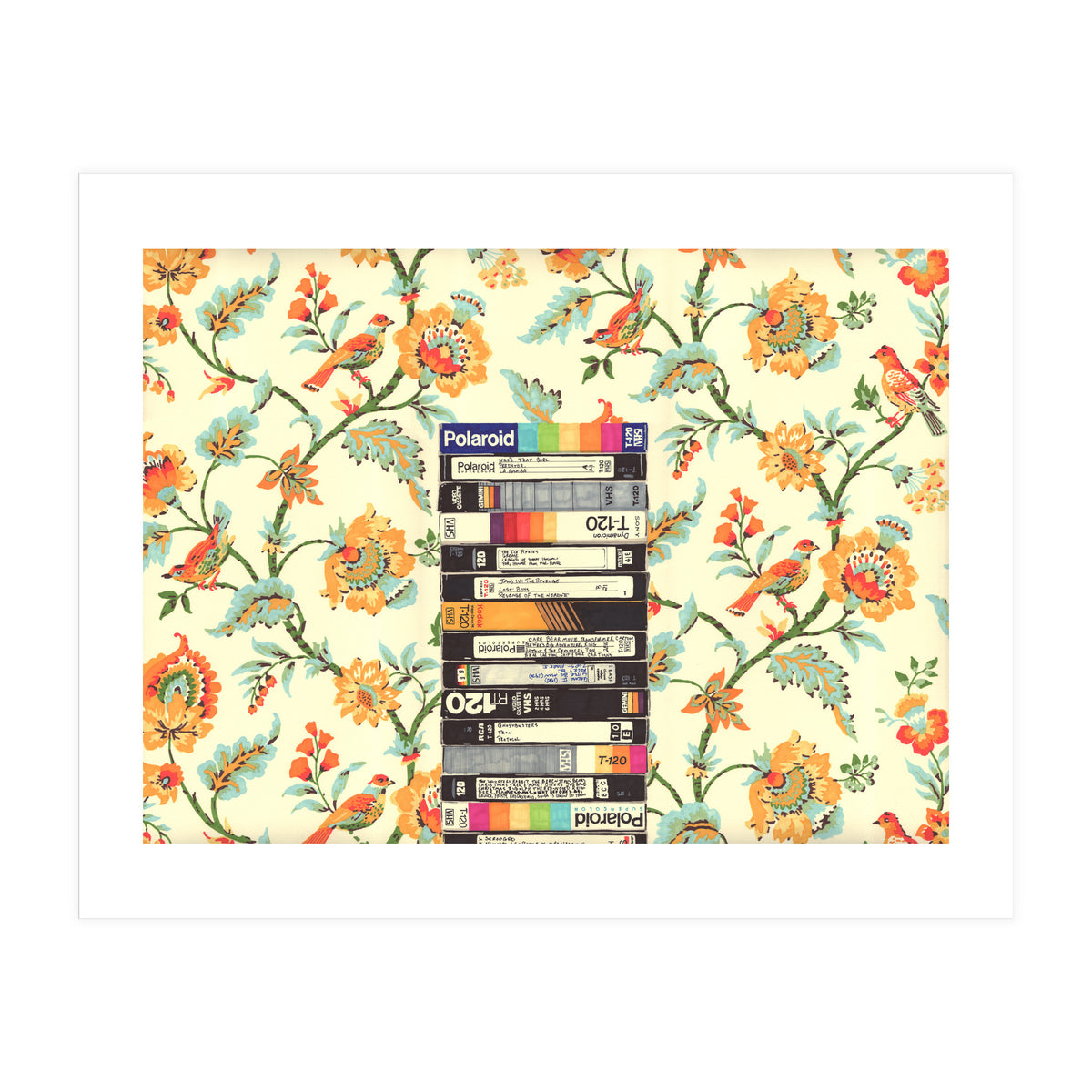 VHS & Entry Hall Wallpaper (Print Only)