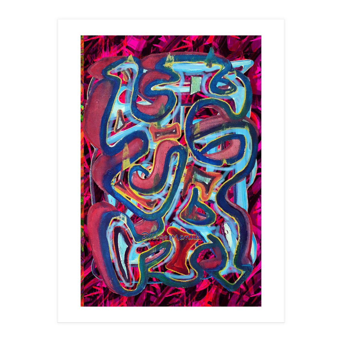 Graffiti Digital 2022 908 (Print Only)