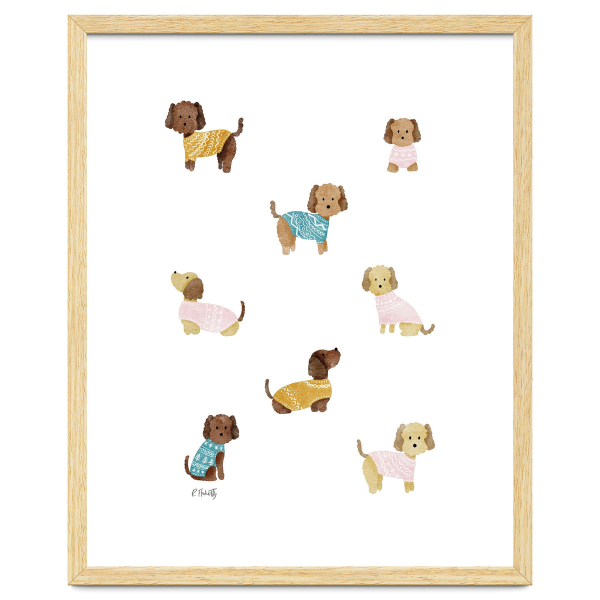 Cockapoo Dogs in Jumpers