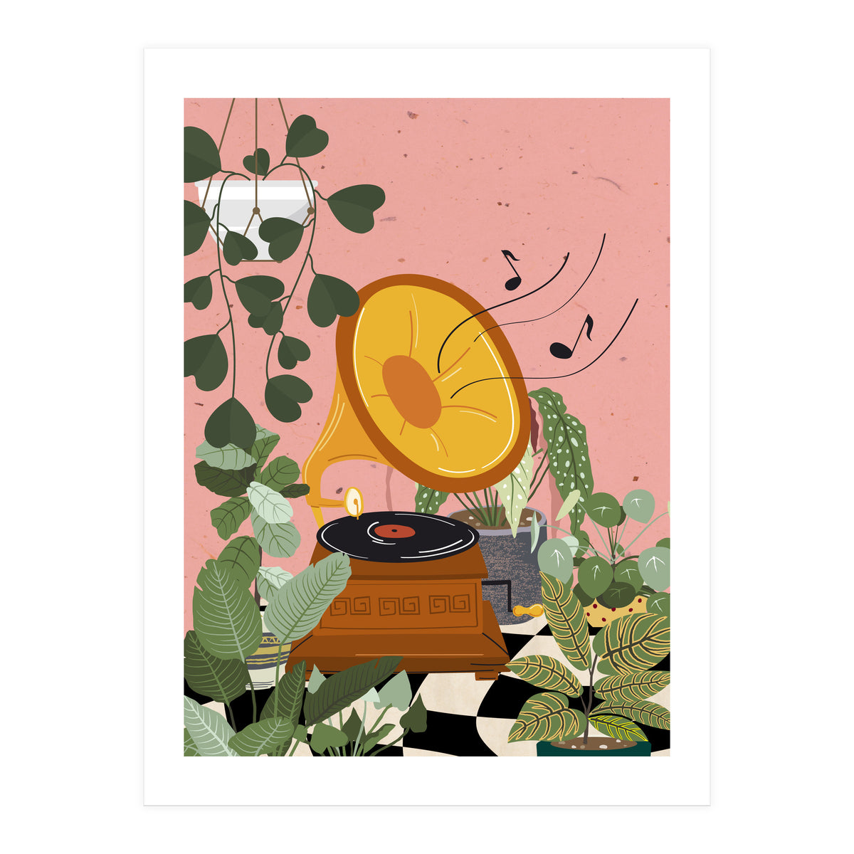 Music in My Garden (Print Only)