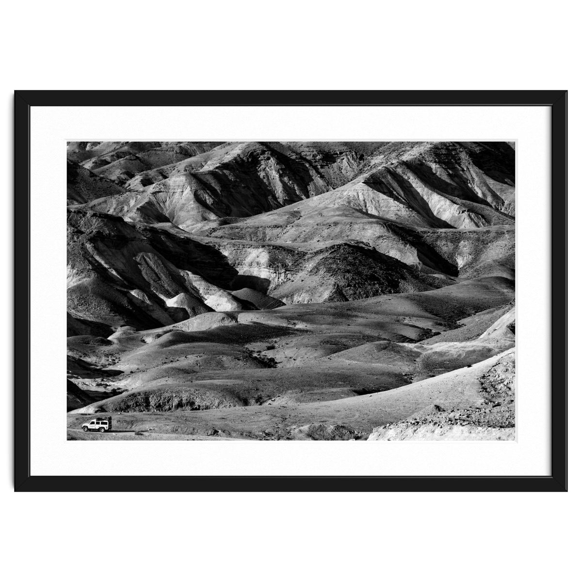 Driving across the Judean Desert