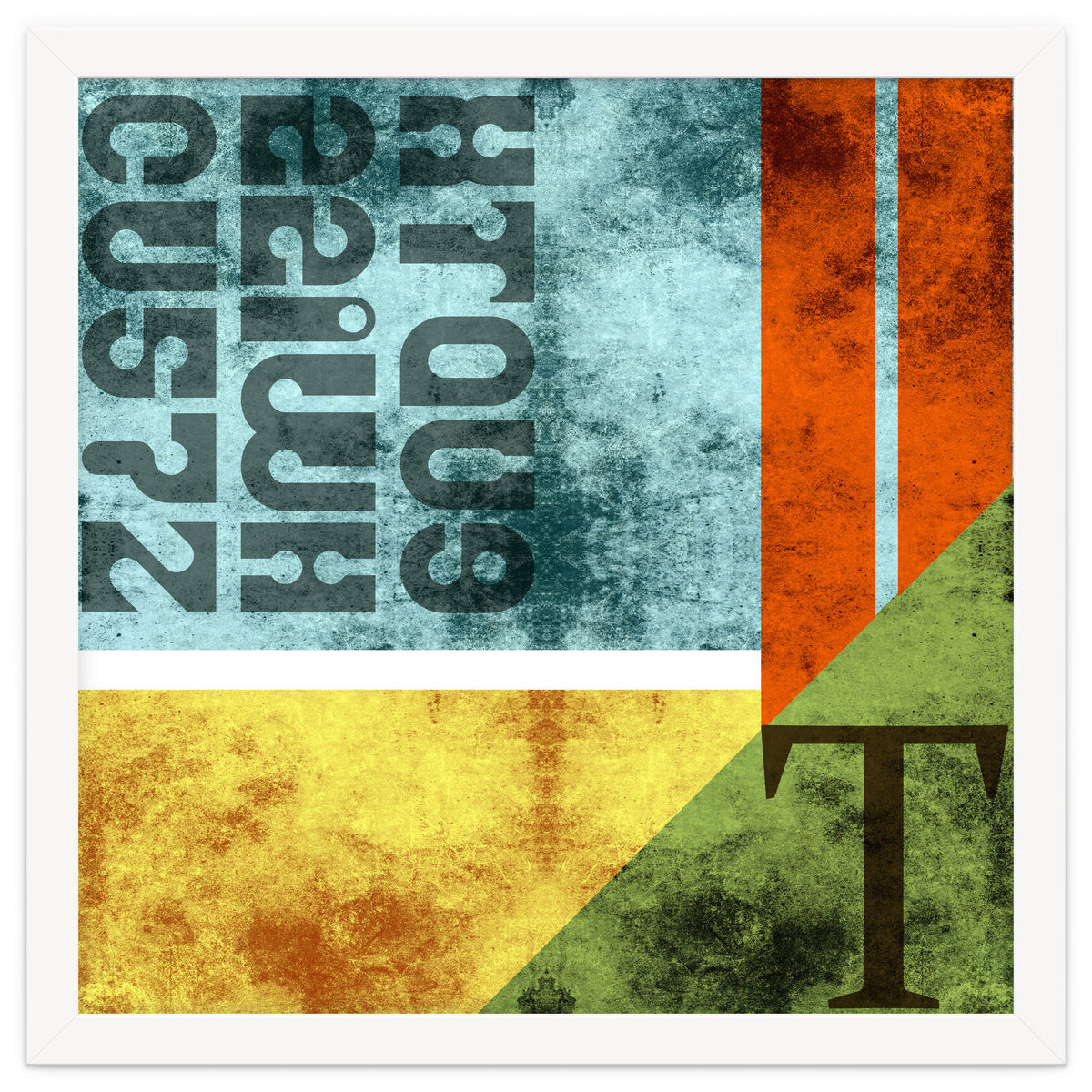 Abstract Industrial Rgby