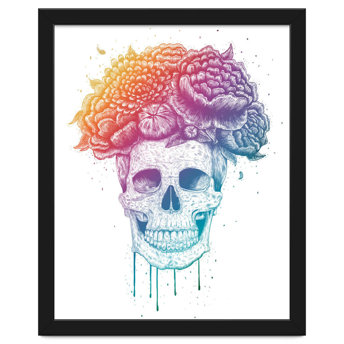 Colorful Skull