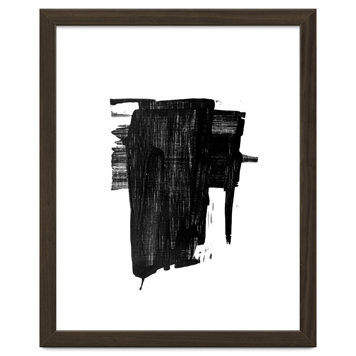 Minimalist Textured Brushstroke Art #2