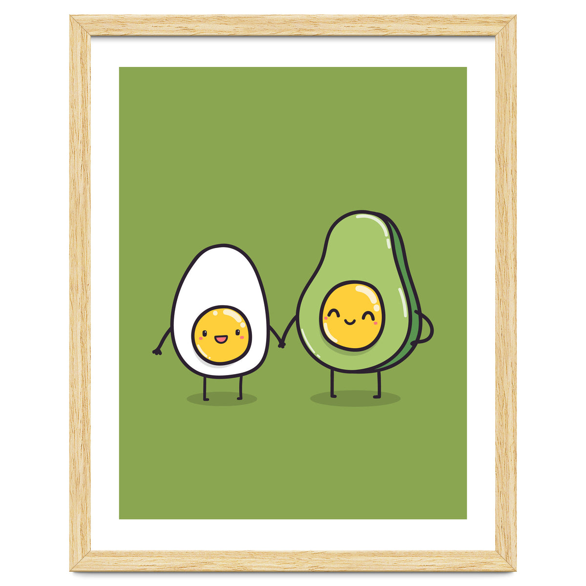 Egg Avocado best friends