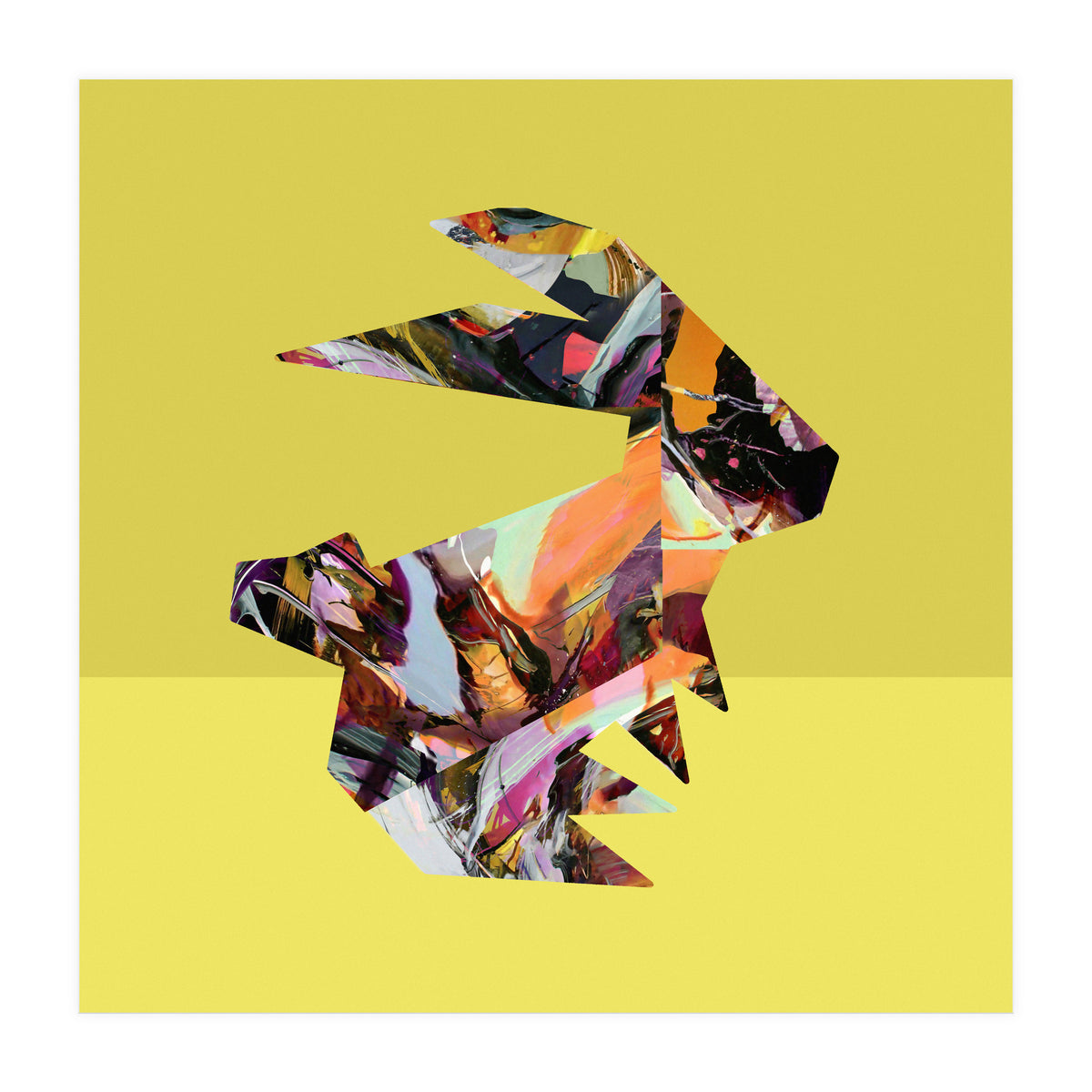 Crazy Ab Rabbit (Print Only)