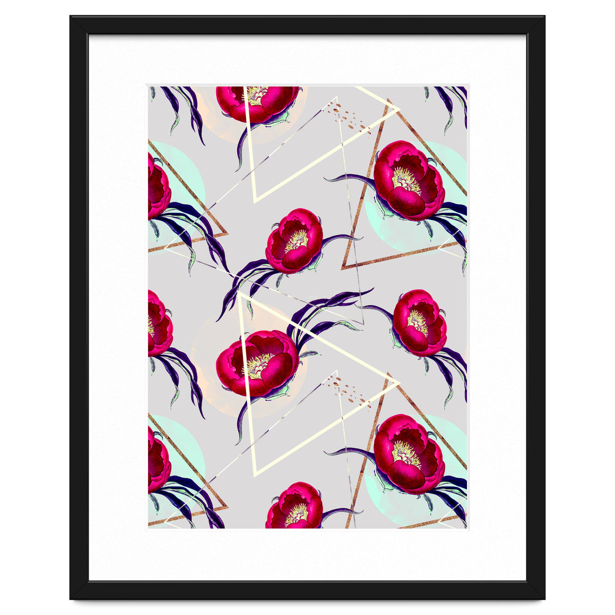 Flowery blooming with geometric II