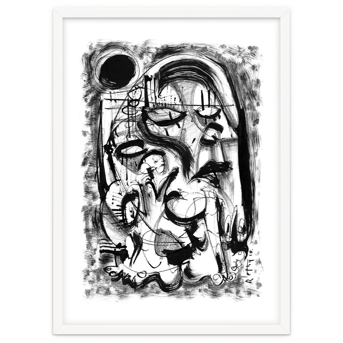 The Witch and Her Sons - b&w