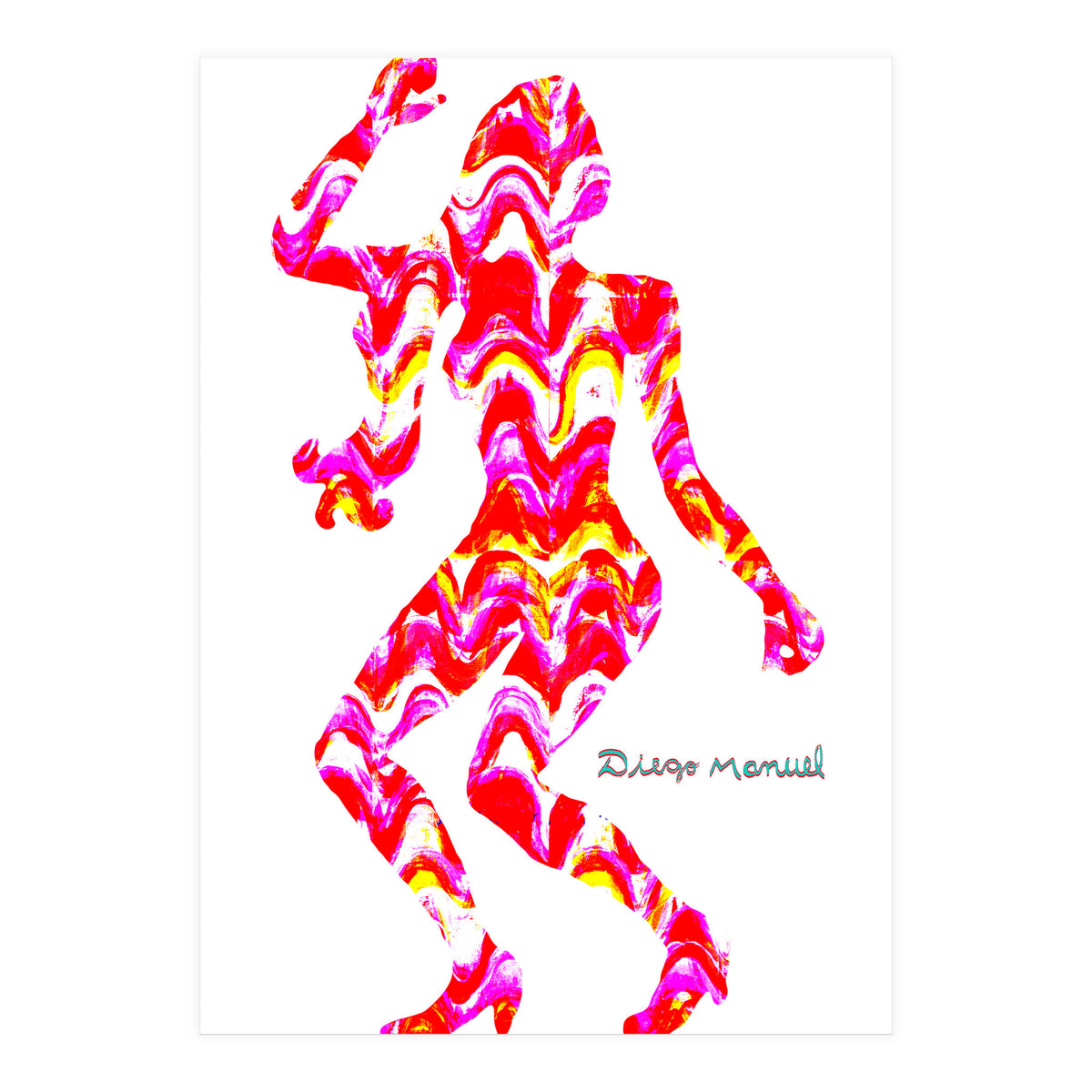 Dance Girl B 16  (Print Only)