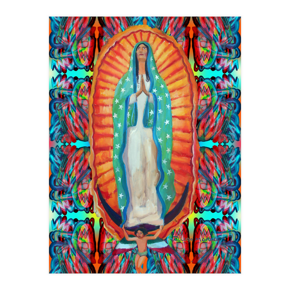 Virgen De Guadalupe 3 (Print Only)