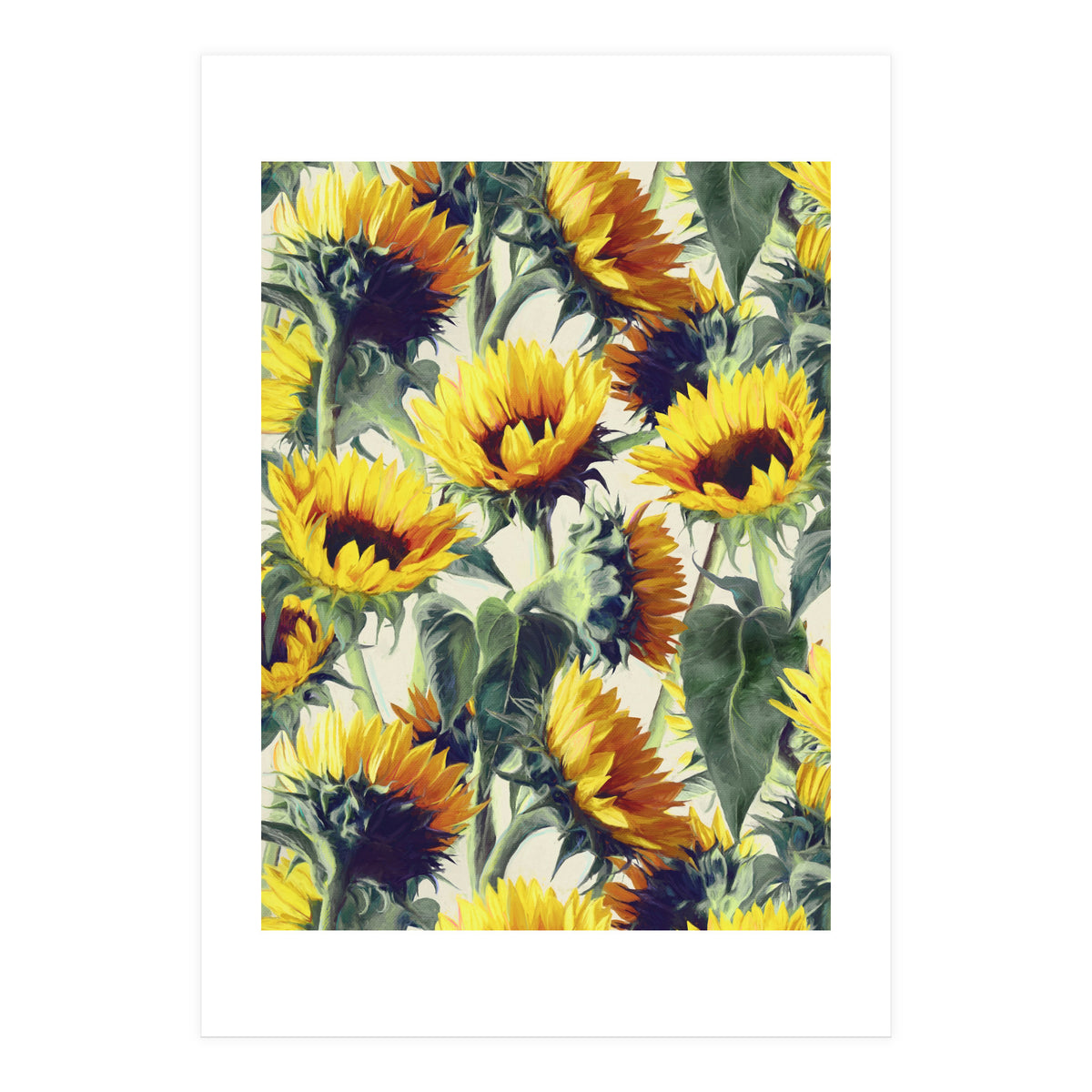 Sunflowers Forever (Print Only)
