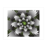 Seamless Green 3D Floral (Print Only) thumbnail