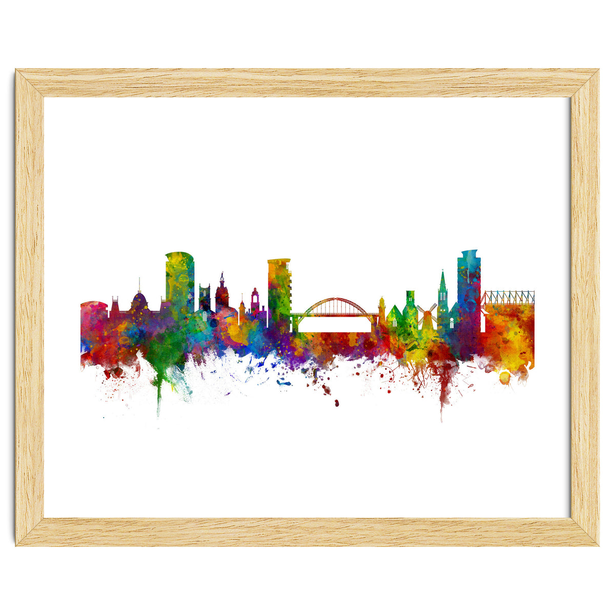 Sunderland England Skyline