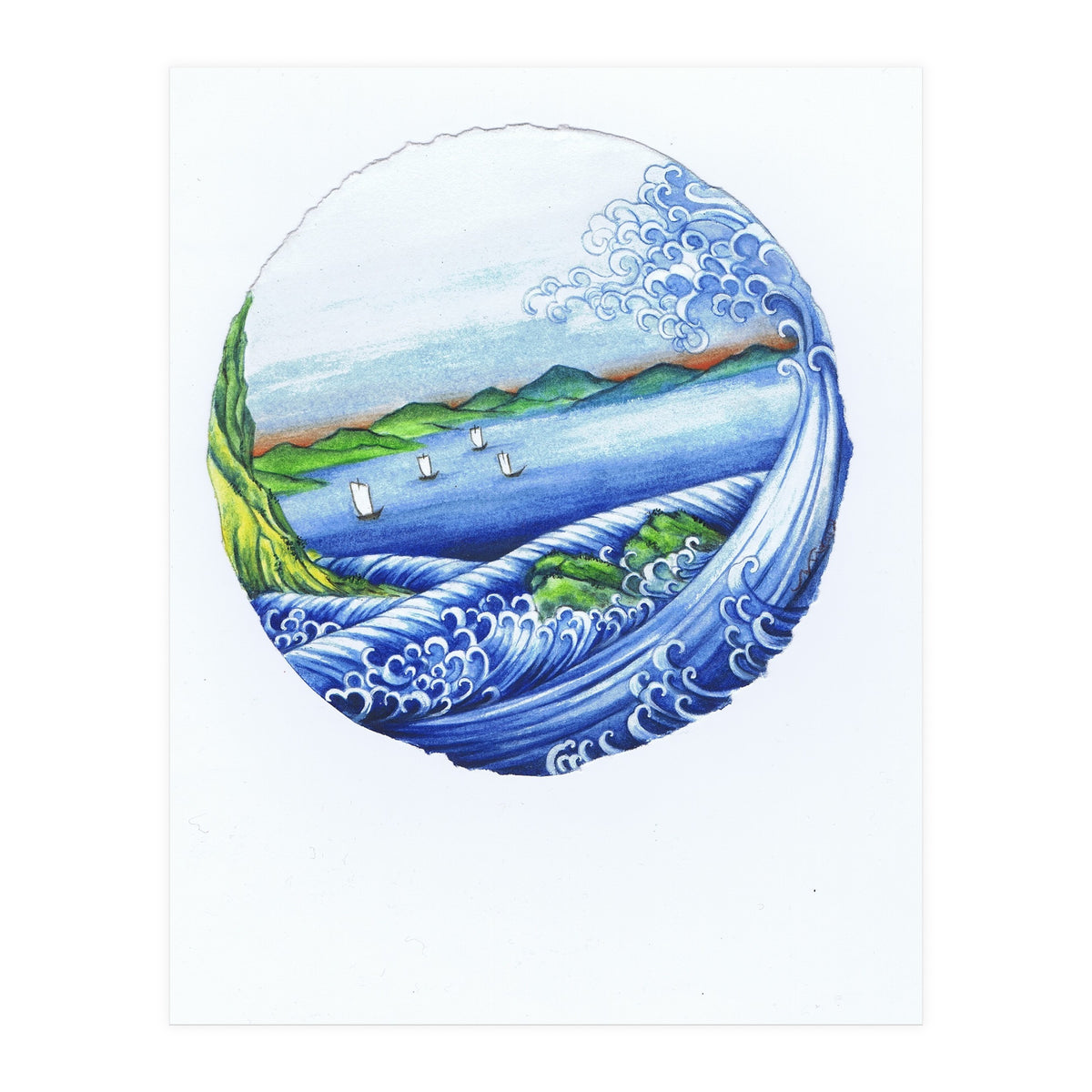 Circle 9 (Print Only)