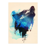 Alone As A Wolf (Print Only) thumbnail