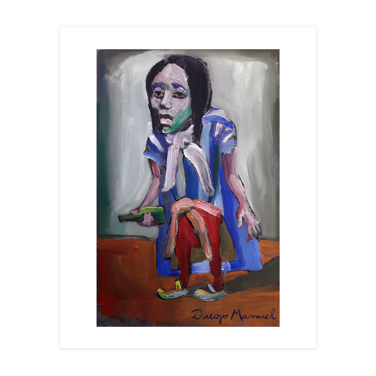 The fan, people from the neighborhood (Print Only)