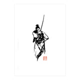 Samurai and sword (Print Only) thumbnail