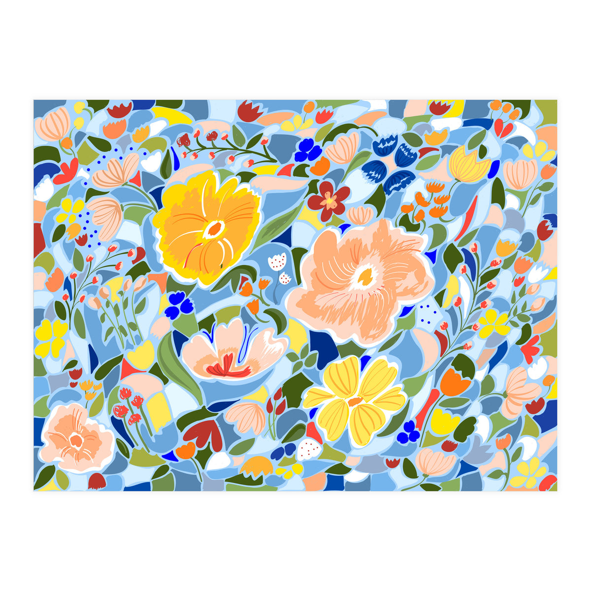 Summery Floral (Print Only)