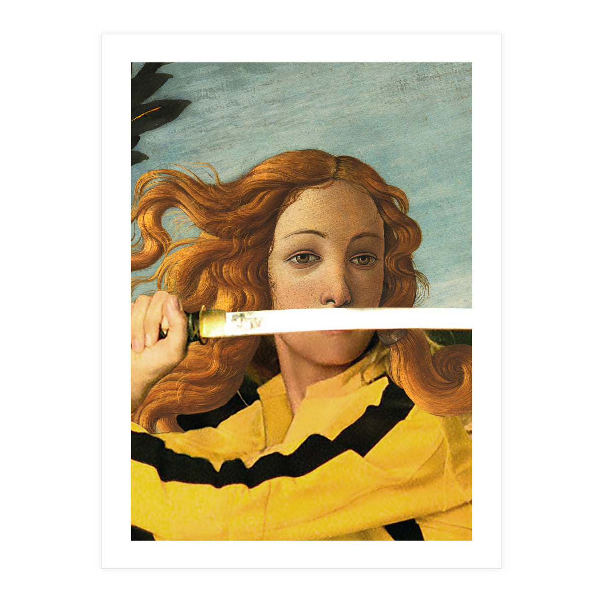 Venus of Sandro Botticelli and Beatrix Kiddo from Kill Bill (Print Only)