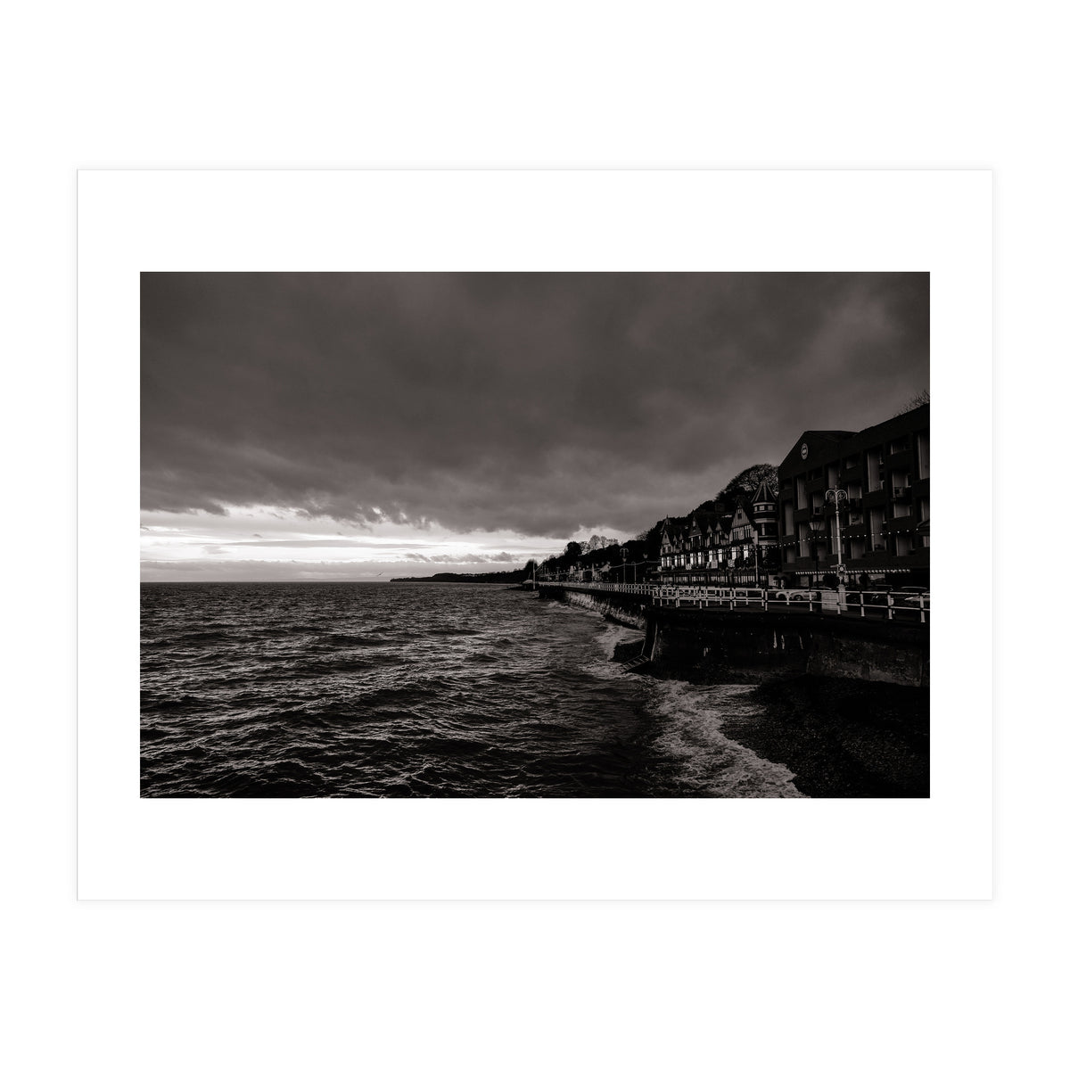 Stormy Day at Penarth (Print Only)